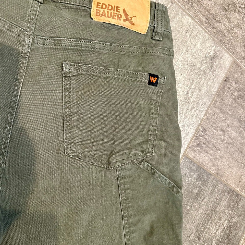 Eddie Bauer Olive Utility Pants